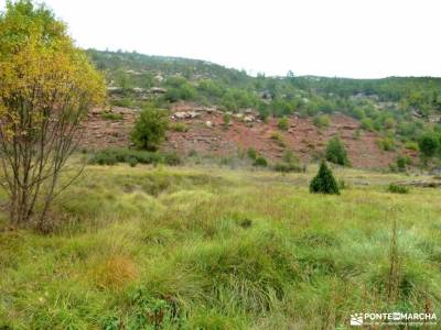 Valle de los Milagros-Cueva de la Hoz; excursiones a madrid plano la pedriza senderismo por la pedri